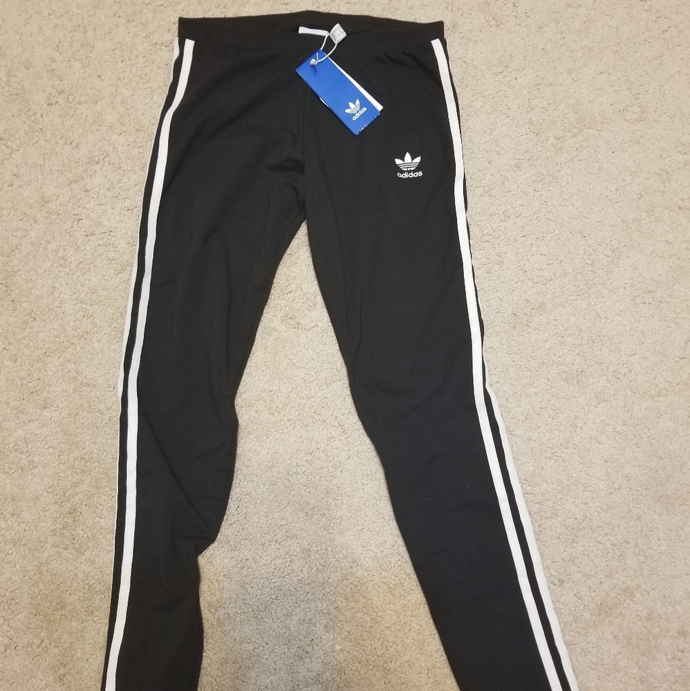 High-Waisted Adidas Leggings